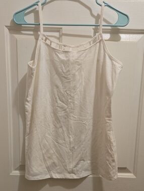 Maurices Cream Cotton Blend Tank Top